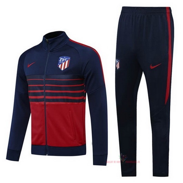 Maillot Om Pas Cher Nike Survêtements Atlético de Madrid 2020 2021 Bleu Marine Rouge